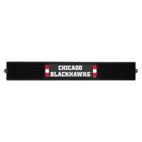 NHL - Chicago Blackhawks Bar Mat - 3.25in. x 24in.