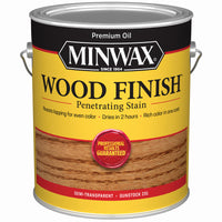 Minwax Wood Finish Semi-Transparent Gunstock Oil-Based Penetrating Stain 1 gal (Pack of 2)