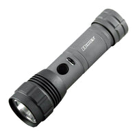 Dorcy Z Drive PWM 300 lm Gray LED Flashlight AAA Battery