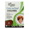 Light Mountain Hair Color - Color The Gray! Red - Case of 1 - 7 oz.