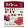 R. W. Garcia Rw Garcia, 3 Seed Red Beet Crackers - Case of 6 - 6.5 OZ