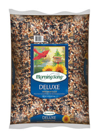 Morning Song  Deluxe  Assorted Species  Wild Bird Food  Black Oil Sunflower  20 lb.