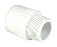 Dura Schedule 40 3/4 in. MIPT X 3/4 in. D Slip PVC Male Adapter 250 pk