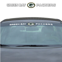 NFL - Green Bay Packers Sun Stripe Windshield Decal 3.25 in. x 34 in.