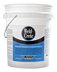 Weld-Crete High Strength Polyvinyl acetate homopolymer Concrete Bonding Agent 5 gal