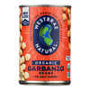 Westbrae Foods Organic Garbanzo Beans - Case of 12 - 15 oz.