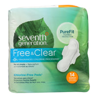 Seventh Generation - Pads Maxi Overnight - Case of 6-14 CT