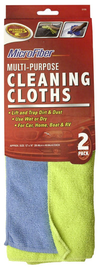 Detailer's Choice 3-510 Microfiber Cleaning Cloth 2 Count                                                                                             