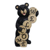 Meadowcreek Resin/Stone Brown 18 in. Welcome Bear Statuary (Pack of 2)