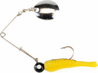 Beetle Spinner, Yellow Nickel/ Black Stripe, 1/8-oz. (Pack of 6)