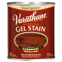 Varathane Transparent Cabernet Oil-Based Linseed Oil Modified Alkyd Gel Stain 1 qt (Pack of 2)