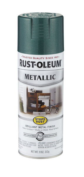 Rust-Oleum Stops Rust Metallic Rose Gold Spray Paint 11 oz (6 Pack)