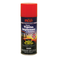 Rust-Preventative Enamel, Paint & Primer for Metal, Truck, Tractor, Implement & Equipment, Kubota Orange, 12 oz. Spray