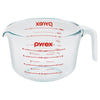 Pyrex 8 Glass Clear Measure Batter Bowl (Pack of 4)