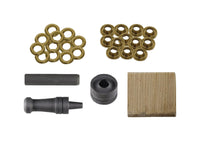 GRIP 1/2 in. Dia. x 1/4 in. Dia. Brass Grommet Repair Kit 12 pk