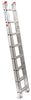 Werner 16 ft. H Aluminum Telescoping Extension Ladder Type III 200 lb. capacity 8-16 ft.