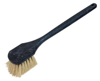 Quickie 4.5 in. W Medium Bristle 20 in. Plastic Handle Gong Brush