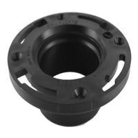 Charlotte Pipe 4 in. DWV Hub X 3 in. D Plastic Closet Flange