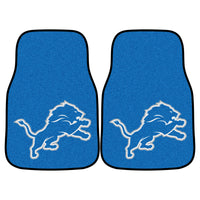 NFL - Detroit Lions Carpet Car Mat Set - 2 Pieces