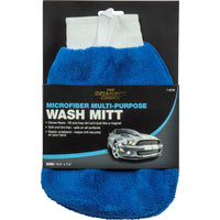 Detailer's Choice 10.5 in.   L X 7.5 in.   W Microfiber Wash Mitt 1 pk