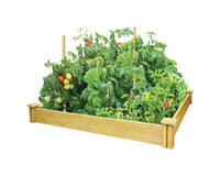 Greenes Garden Bed 5-1/2 " H X 48 " W X 48 " L Cedar