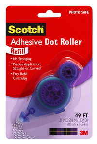 3M 055-R 1/3" X 49' Adhesive Dot Scotch® Roller Refill                                                                                                