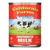 California Farms Evaporated Milk - 12 oz - case of 24