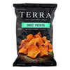 Terra Chips Sweet Potato Chips - Sweet Potato No Salt Added - Case of 12 - 6 oz.