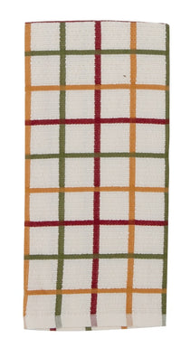 Kay Dee A8766 Honey Windowpane Towel (Pack of 6)