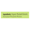 Spicely Organics - Organic Mustard - Ground - Case of 6 - 0.4 oz.