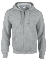 XL GRY Full Zip Hoody (Pack of 2)