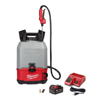 Milwaukee M18 SWITCH TANK HDPE Grey/Black 4 gal. Backpack Concrete Sprayer Kit