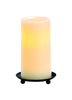 Inglow Butter Cream Vanilla Scent Pillar Candle 6 in. H (Pack of 6)