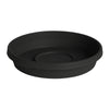 Bloem Terra Black Plastic Plant Saucer 1.7 H x 9.25 D in. (Pack of 20)