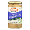 Manischewitz - Sweet Whitefish and Pike in Jelled Broth - Case of 12 - 24 oz.