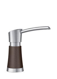 Artona Soap Dispenser - PVD Steel/Biscuit