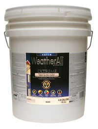 Extreme Latex Paint & Primer, White Satin, 5-Gals.