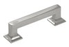 Hickory Hardware P3011-SN 3-3/4" Satin Nickel Studio Cabinet Pull