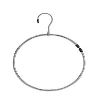 Whitmor 11 in. H x 1-7/8 in. W x 7-7/8 in. L Chrome Belt Ring Hanger 1 pk