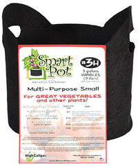 Multi-Purpose Container Grower, Black Fabric, 3-Gallons