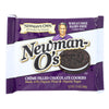 Newman's Own Organics Creme Filled Cookies - Vanilla - Case of 6 - 13 oz.