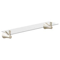 POLISHED NICKEL VANITY SHELF