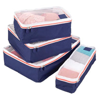 iDesign Aspen Navy Blue Packing Cubes