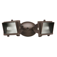 Designers Edge Switch Hardwired Halogen Bronze Floodlight