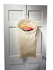 Homz Beige Canvas Over The Door Hanging Hamper 0.01 L x 37 H x 15.5 W in.