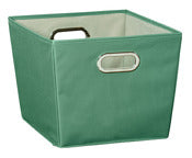 Honey Can Do SFT-08212 15.75" X 13" X 10.8" Green Storage Bin