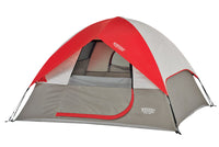 Wenzel  Gray/Red  Tent  50 in. H x 84 in. W x 84 in. L 6 pk