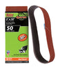 Gator 18 in. L X 3 in. W Aluminum Oxide Sanding Belt 50 Grit Coarse 5 pc