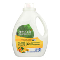 Seventh Generation Natural Laundry Detergent - Fresh Citrus - Case of 4 - 100 Fl oz.