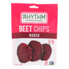 Rhythm Superfoods Naked Beet Chips  - Case of 12 - 1.4 OZ